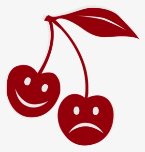 Brown Cupcake Cherry Clipart Png - Sad But Happy Hd