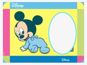 Marcos Para Baby Shower Png Apexwallpapers - Baby Mickey Mouse Png ...