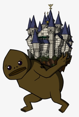 I Made It All In Photoshop Using The Hyrule Castle - Illustration