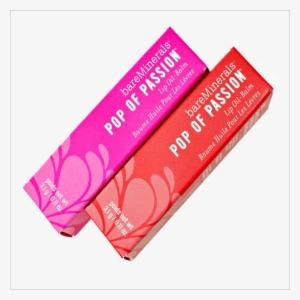 Lipstick Packaging - Pop Of Passion Lip Oil Balm - Candy Pop By Bare Escentuals