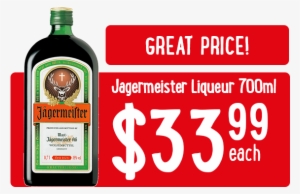 Beer, Wine And Spirits Delivered To Your Door In 1 - Jagermeilter - 0,7 L (35% Vol)