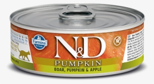 Boar, Pumpkin & Apple Wet Food - Umido Gatto Farmina