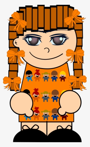 This Free Icons Png Design Of Ginger Girl With Pigtails