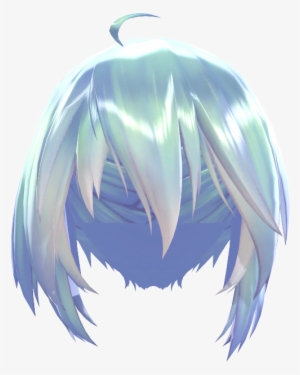 Hair Png, Pigtails Hair, Pigtail Hairstyles, Braid - Mmd Tda Miku Bang