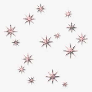 Cristales En Formas Perlas Y Estrellitas En Png Scrap - Estrellitas Brillantes En Png