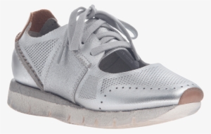 Star Dust Women's Sneaker In Silver - Otbt Star Dust Women's Lace Up Casual Shoes Silver