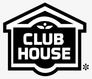 Club House Logo Black And White - Club House Vector Png