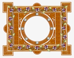 Um Conjunto De E Bordas Para Enfeite De Fotosbordas - Circle