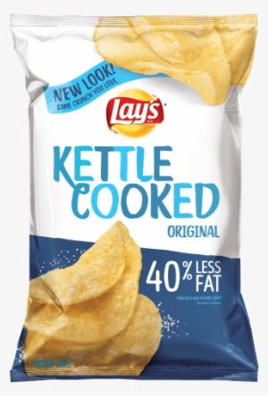 Potato Chips Png - Lay's Kettle Cooked Potato Chips - 8 Oz Bag