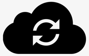 Cloud Sync Filled Icon - Single Sign On Icon
