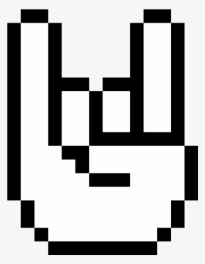 Rock Hand - Super Mario World Mushroom Pixel Art