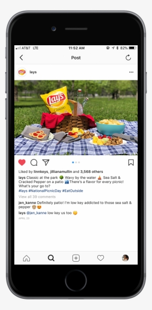 Lay's Social Posts - Portable Network Graphics