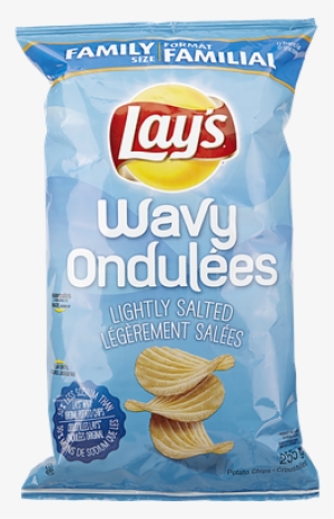Image - Lay's Wavy Lightly Salted Potato Chips
