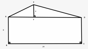 Notice That The Pentagon Is Made Up Of One Rectangle - Triangle