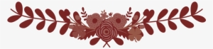 Floral Pages Divider - Illustration