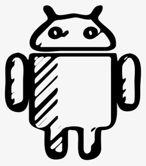 Android Sketched Logo - Android Logo Sketch Png