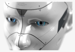 Eyes And Mouth, Giving A Real Sense Of The Robot Face - Close-up