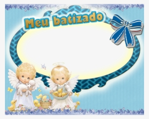 Lindas Molduras De Batizado Para Meninos E Meninas - Photography
