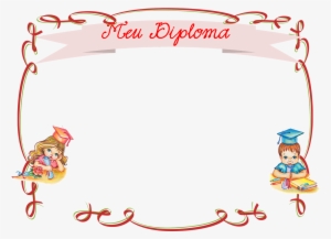 Diploma Molduras Escolares Pinterest Moldura Atividades - Moldura De Certificados Png