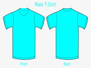 Turquoise T Shirt Template