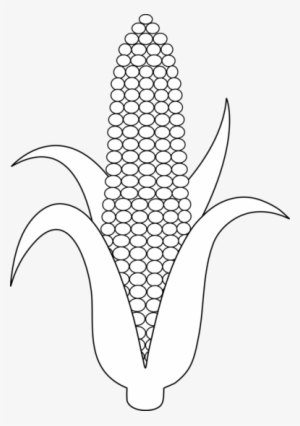 Free Sweet Corn Clipart Clip Art Image 9 Of Image - Corn Black And White Clip Art