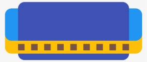 This Icon Represents A Harmonica - Harmonica Png