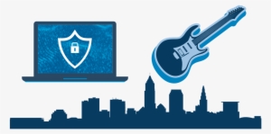 Cleveland-cybersecurity - Cleveland Oval Car Magnet