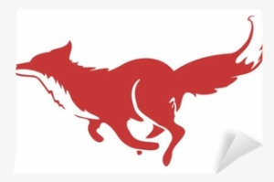 Running Fox Silhouette