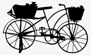 Bicycle Silhouette Vector - Fahrrad Grafik