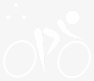 White Bike Silhouette