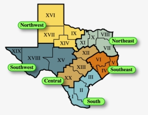 Northwest Texas Map
