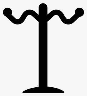 Rack Of Tall Thin Shape For Hanging Clothes Comments - Clothing Rack Icon Png