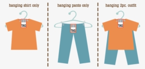 Consignors - Hang Pants On A Shirt Hanger