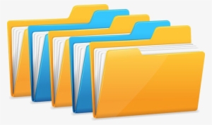 Folder Png Transparent Image - Folders Vector Png