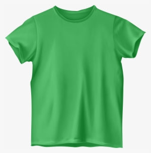 Green T Shirt Png Clip Art - Green T Shirt Transparent