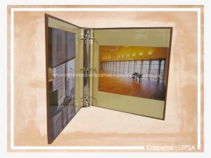 Carpeta De Carton Personalizada Para Muestra De Piso - Monterrey