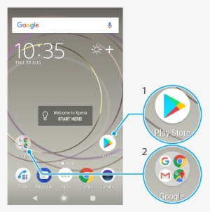 Atajos Y Carpetas - Widget