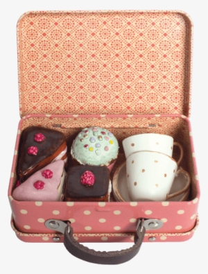 Maileg Suitcase With Cakes & Cups