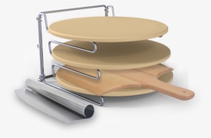 Pizza Stone Stacker Set - Cooking