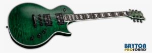 Esp Ltd Ec 1000fm See Thru Green Flame Maple Seymour - Esp Ltd Ec-1000 Electric Guitar, Vintage Black