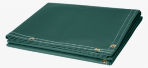 Flame Retardant Vinyl Laminated Polyester Welding Curtain, - Steiner 335-6x8 13 Oz Flame Retardant Blue Vinyl Laminated