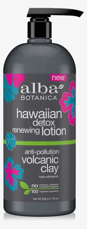 32 Fl Oz - Alba Botanica Hawaiian Detox Frothy Scrub Volcanic