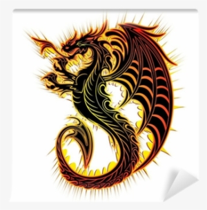 Drago Fuoco Simbolo Fire Dragon Symbol 2012 Self Adhesive - Dragon Symbol