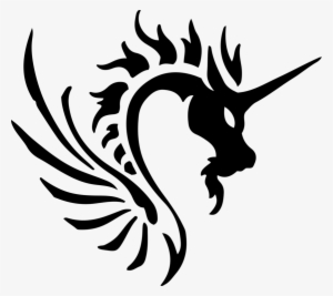Dragon Computer Icons Tattoo Visual Arts Symbol - Tribal Clipart