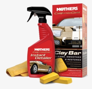 California Gold Clay Bar System - Mothers Clay Bar Kit