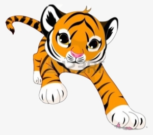 So If You Get Lost, Always Look Out For Tiger Tree - Tiger Cubs Clipart Free