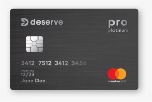Deserve Pro Credit Card - Deserve Edu Mastercard For Students
