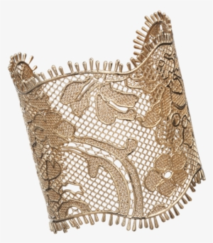 Givenchy Pale Gold Lace Cuff - Jewellery