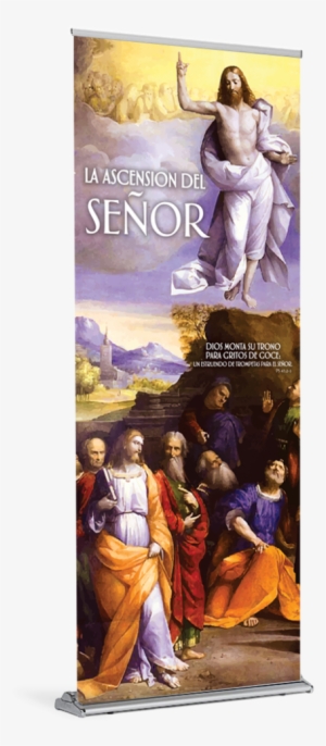 Banner Ascension 17 B Spn - Art Renewal Center-ascension Of Christ