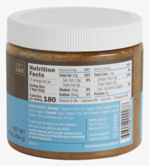 Superfood Almond Butter Jar 16 Oz - Cosmetics